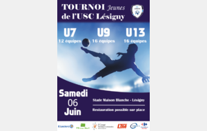Tournoi Lésigny U7-U9-U13