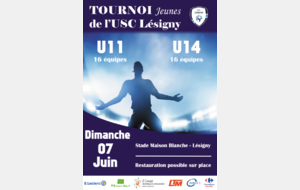 Tournoi Lésigny U11 - U14